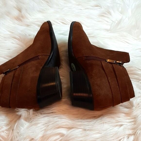SAM ELDERMAN suede ankle boots zip 8 M‎ - Picture 7 of 11